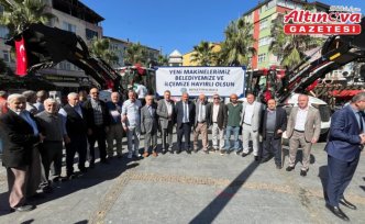 Salıpazarı Belediyesine 2 yeni iş makinesi alındı