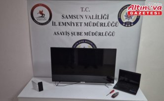 Samsun'da balkondan girdiği evlerden hırsızlık yapan zanlı yakalandı