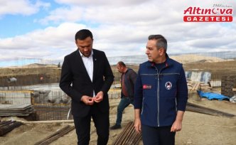 Sungurlu Belediye Başkanı Dere, altyapı çalışmalarını inceledi