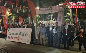 Trabzon'da İsrail'in Gazze'ye saldırıları protesto edildi