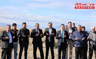 Vezirköprü Karma OSB'de ilk kepçe