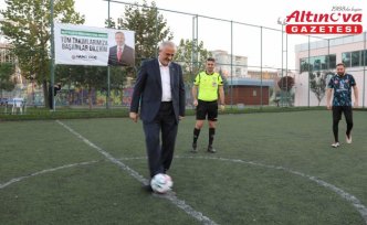 Bafra Belediyesi Birimler Arası Futbol Turnuvası başladı