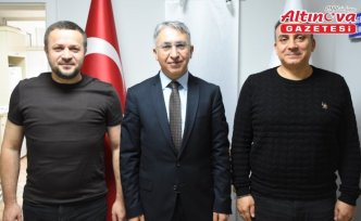 Canik Kaymakamı Aydın'dan AA Samsun Bölge Müdürlüğüne ziyaret