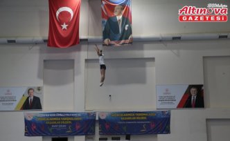 Cimnastikte “ilki“ başaran genç milli sporcu hedef büyüttü