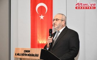 Çorum'da “Hayat Boyu Öğrenmeyi İzleme, Değerlendirme ve Geliştirme Çalıştayı“ yapıldı