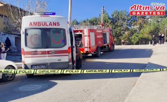 Karabük'te çıkan ev yangını söndürüldü