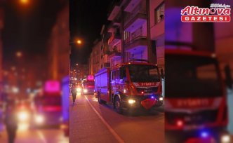 Ordu'da apartman dairesinde çıkan yangında anne ve oğlu yaralandı