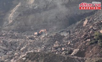 Ordu'da taş ocağı şantiyesindeki göçükte hayatını kaybeden kamyon şoförünün cenazesi defnedildi