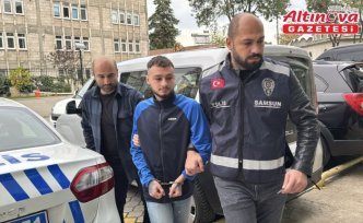 Samsun'da bıçaklı kavgada 1 kişiyi yaralayan zanlı tutuklandı