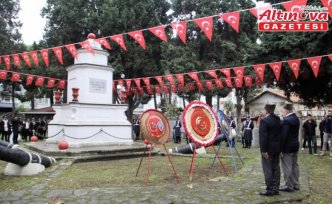 Sinop'ta Rus donanması baskınında şehit düşen askerler anıldı
