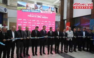 Tokat'ta yenilenen otogar hizmete açıldı