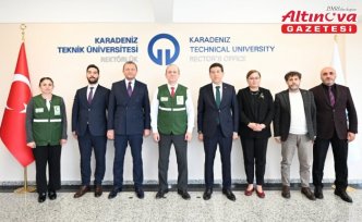 Yeşilay heyetinden Trabzon Valisi Yıldırım'a ziyaret