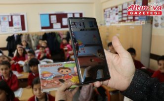 Amasya’da öğrenciler artırılmış gerçeklik teknolojisiyle tanıştı