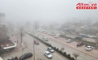 Amasya'da sis etkili oluyor