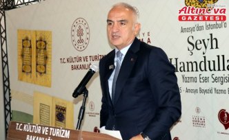 “Amasya'dan İstanbul'a Şeyh Hamdullah Sergisi“ açıldı