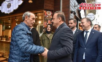Anahtar Parti Genel Başkanı Ağıralioğlu Trabzon'da esnafı ziyaret etti
