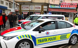 Bayburt'ta emniyet ve jandarma teşkilatı filolarına 34 yeni araç ekledi