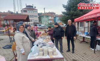 Bolu'da SMA hastası Rüzgar bebek için kermes düzenlendi