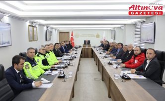 Çorum'da kış mevsiminde alınacak tedbirler kararlaştırıldı