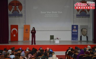 Havza'da “Sınır Var Sinir Yok“ söyleşisi düzenlendi