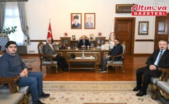 Kastamonu Gazeteciler Derneği'nden Vali Dallı'ya ziyaret