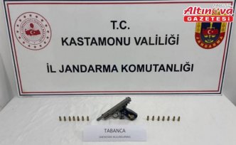Kastamonu'da ruhsatsız silah operasyonunda 5 zanlı yakalandı