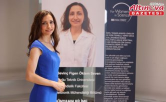 Orta Doğu Teknik Üniversitesi'nden Doç. Dr. Seven'e “Bilim Kadınları İçin“ programından ödül