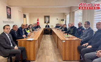 Salıpazarı’nda İlçe Koordinasyon Kurulu Toplantısı yapıldı