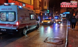 Sinop’ta devrilen motosikletin sürücüsü yaralandı