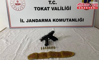 Tokat'ta tarihi eser operasyonunda 1 zanlı yakalandı