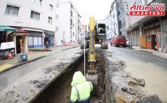 Trabzon'da yağmur suyu altyapısını güçlendirmek için çalışma yapılıyor