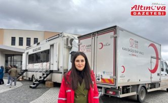 Türk Kızılaydan Alaca'da kan bağışı etkinliği