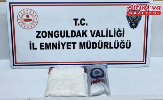 Zonguldak'ta uyuşturucu operasyonunda yakalanan 3 zanlı tutuklandı