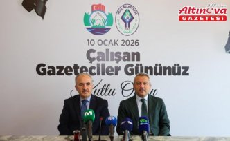 Rize Valisi Baydaş ve Belediye Başkanı Metin basın mensuplarıyla bir araya geldi