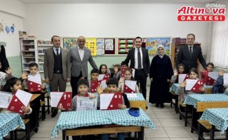 Salıpazarı'nda karne töreni düzenlendi