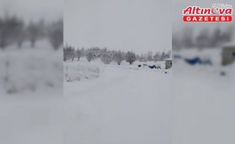 Tokat'ın ilçelerinde kar yağışı etkili oluyor