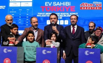 Tokat'ta “Yüzyılın Konut Projesi“ kapsamında yapılacak konutların kurası çekildi