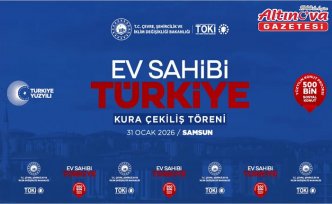TOKİ Samsun 500 Konut Kura Çekilişi Canlı Yayında