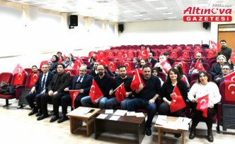 Çorum'da İstiklal Marşı'nı Güzel Okuma Yarışması düzenlendi
