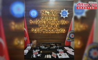 Giresun merkezli uyuşturucu operasyonunda 29 kişi tutuklandı