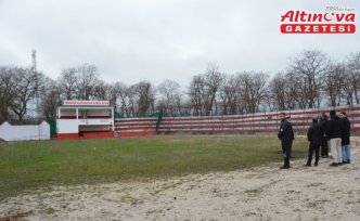 Havza'da yenilenecek güreş alanı için ön inceleme yapıldı