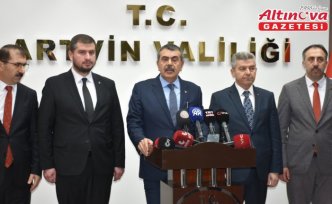 Milli Eğitim Bakanı Yusuf Tekin, Artvin'de konuştu: