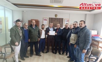 Salıpazarı Şoförler ve Otomobilciler Esnaf Odası Başkanlığı Kök, mazbatasını aldı