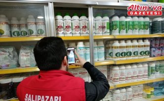Salıpazarı'nda gübre bayilerine denetim