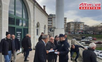 Salıpazarı'nda vatandaşlara dolandırıcılık uyarısı yapıldı