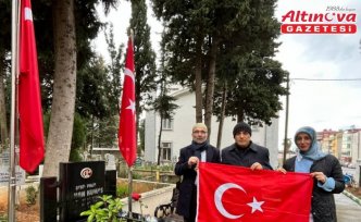 Trabzon'da belediye ekiplerinden şehit aileleri ve gazilere ziyaret