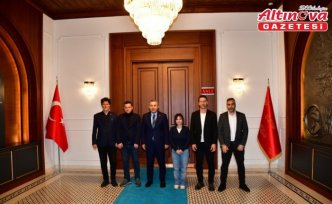 TSYD Trabzon Şubesi yönetiminden Trabzon Valisi Şahin'e ziyaret