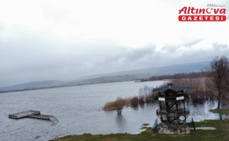 Yeniçağa Gölü'nde ve Gölköy Barajı'nda su seviyesi eriyen kar ve yağmurla yükseldi