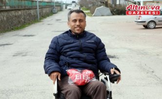 Akülü tekerlekli sandalye sayesinde 25 yıl sonra sokağa tek başına çıkabilecek
