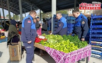 Havza'da pazar denetimi yapıldı